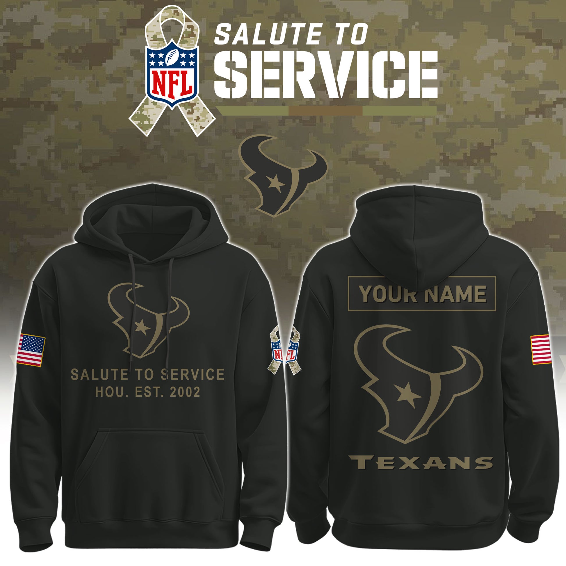 HOU-Veteran Limited Editions Hoodie Ver 2