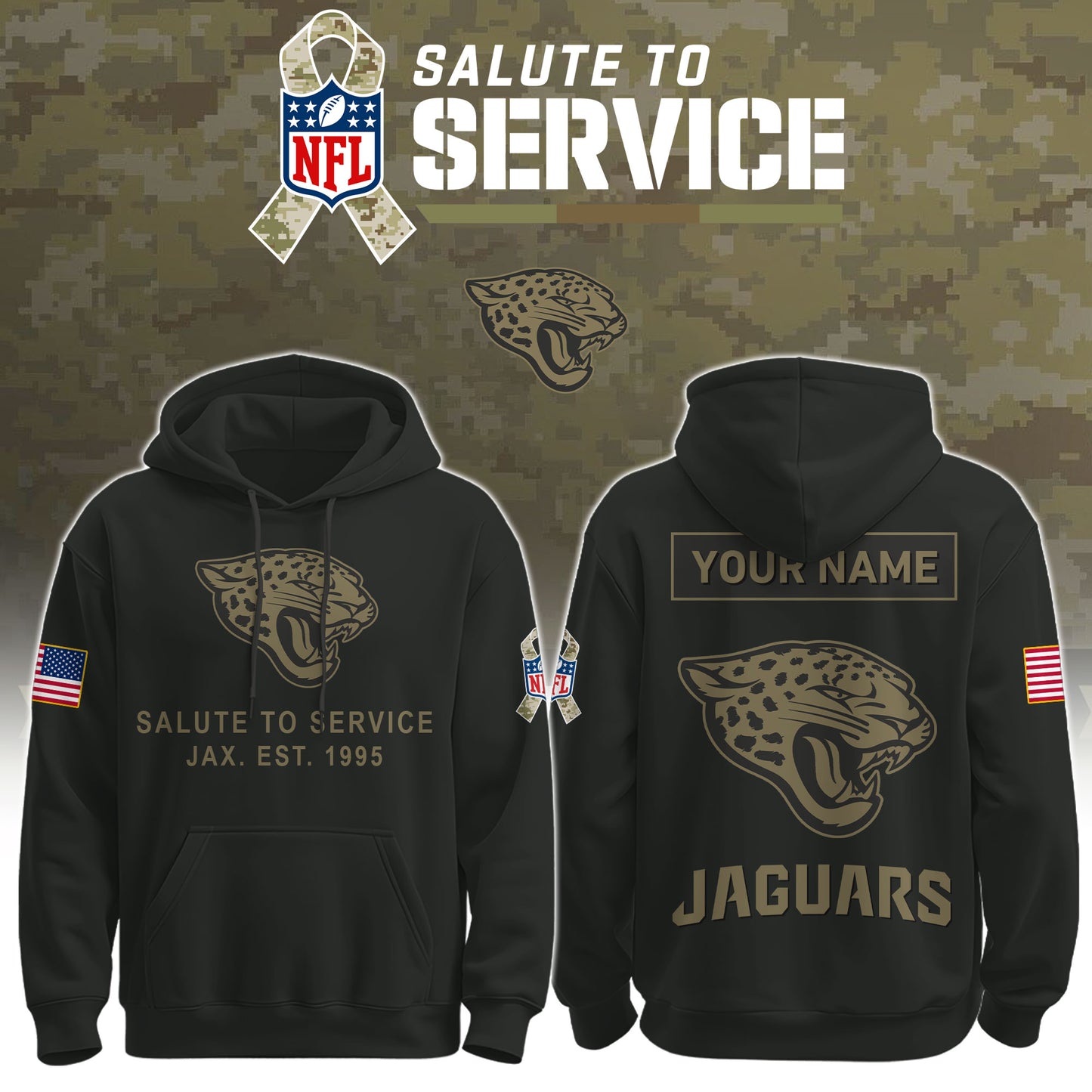 .  JAX -Salute to Service Limited Editions Hoodie Ver 2