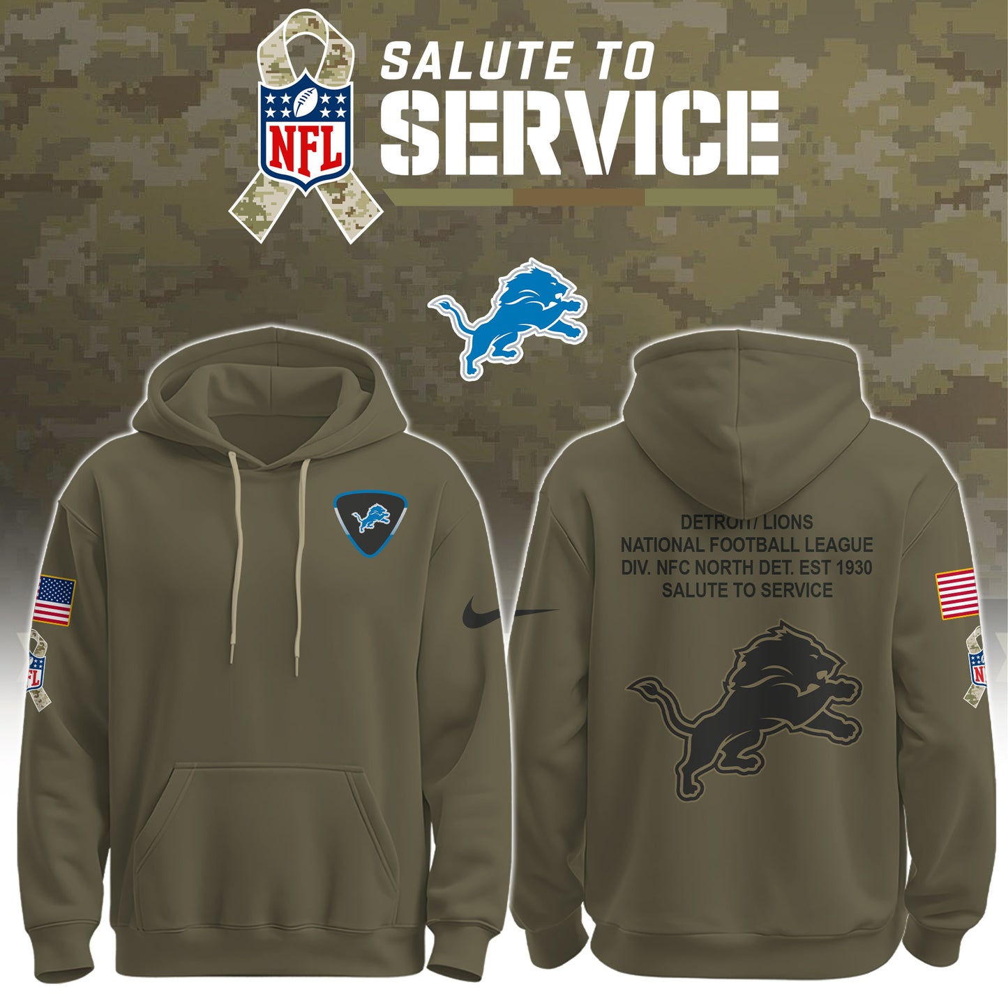 DET-Veteran Limited Editions Hoodie
