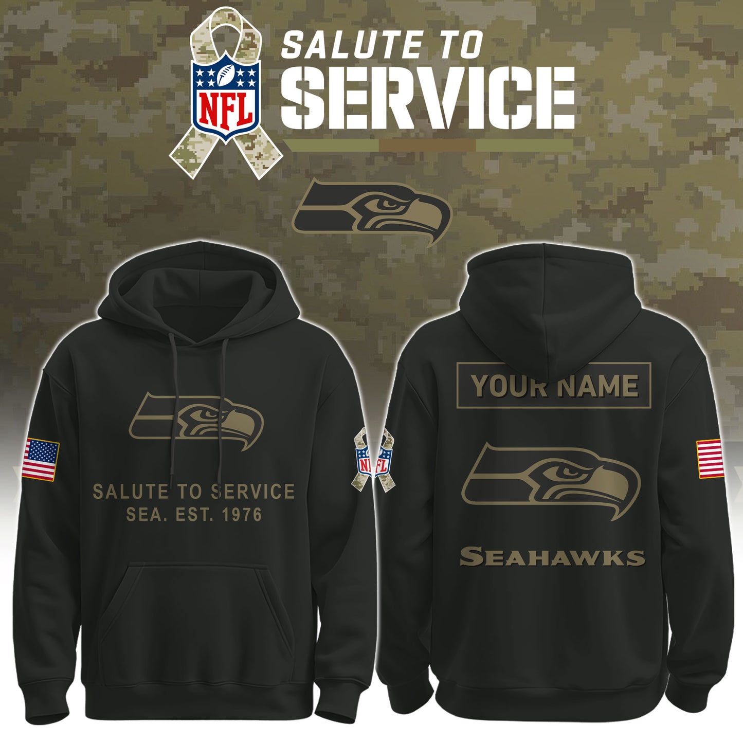 SEA-Veteran Limited Editions Hoodie Ver 2