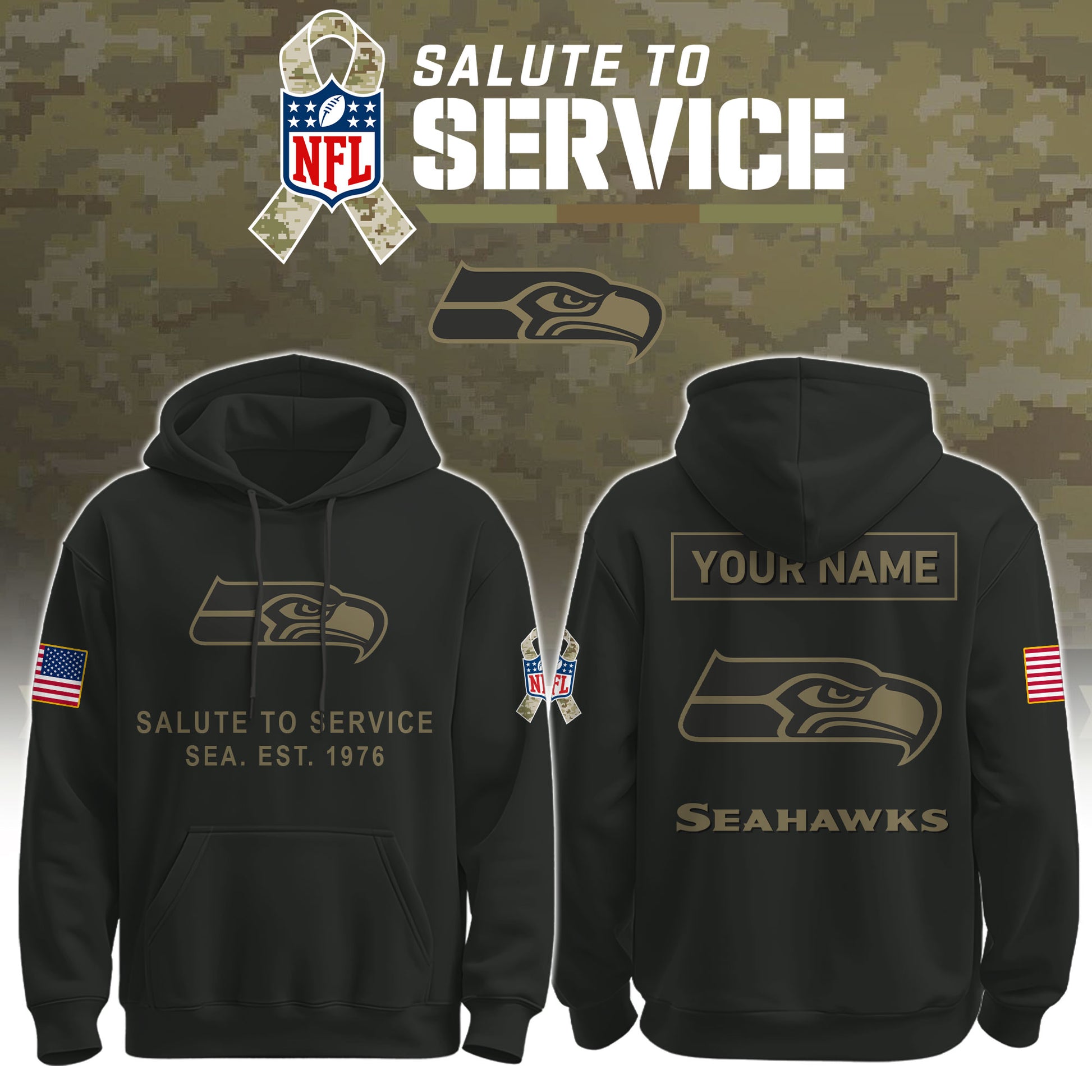 SEA-Veteran Limited Editions Hoodie Ver 2