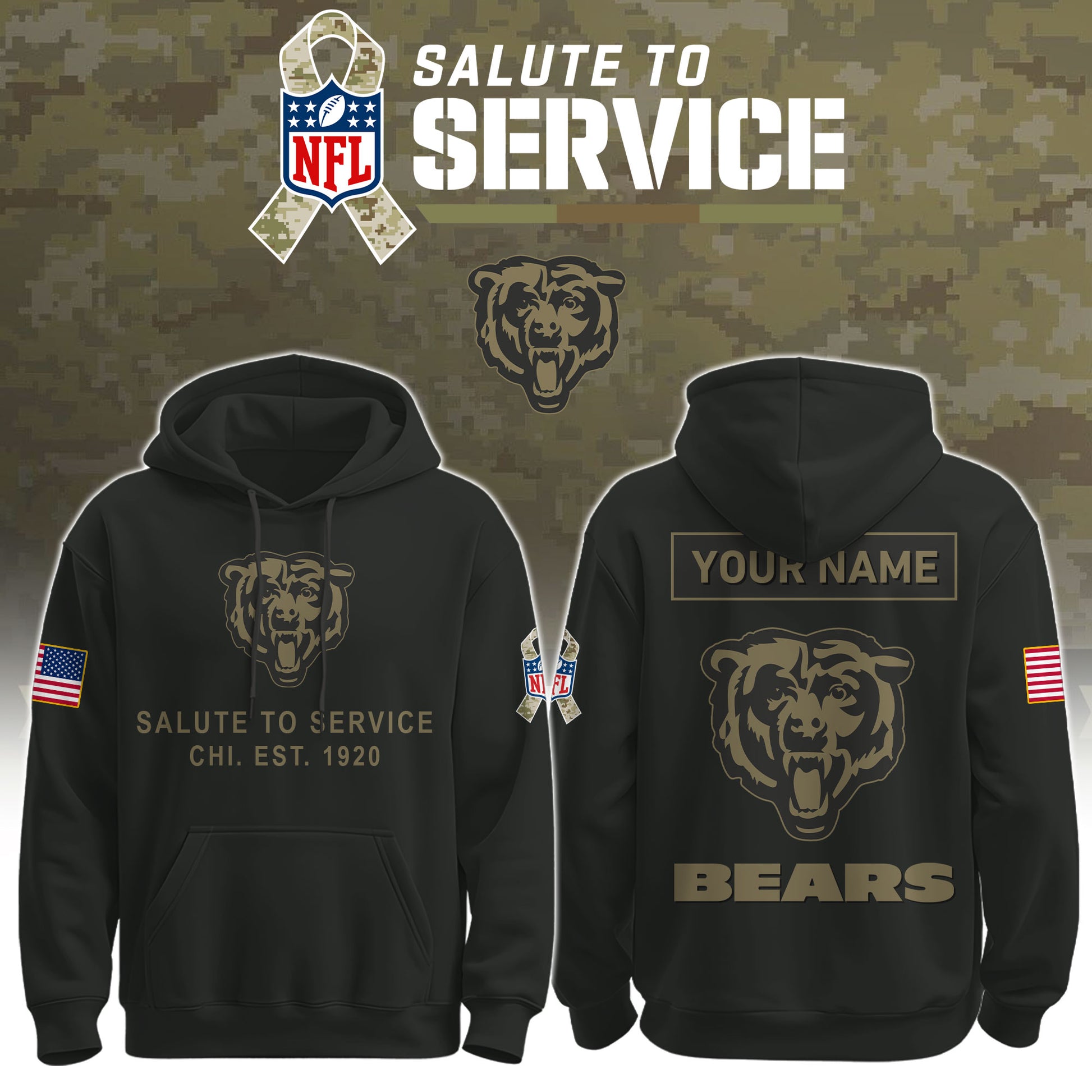 CHI-Veteran Limited Editions Hoodie Ver 2