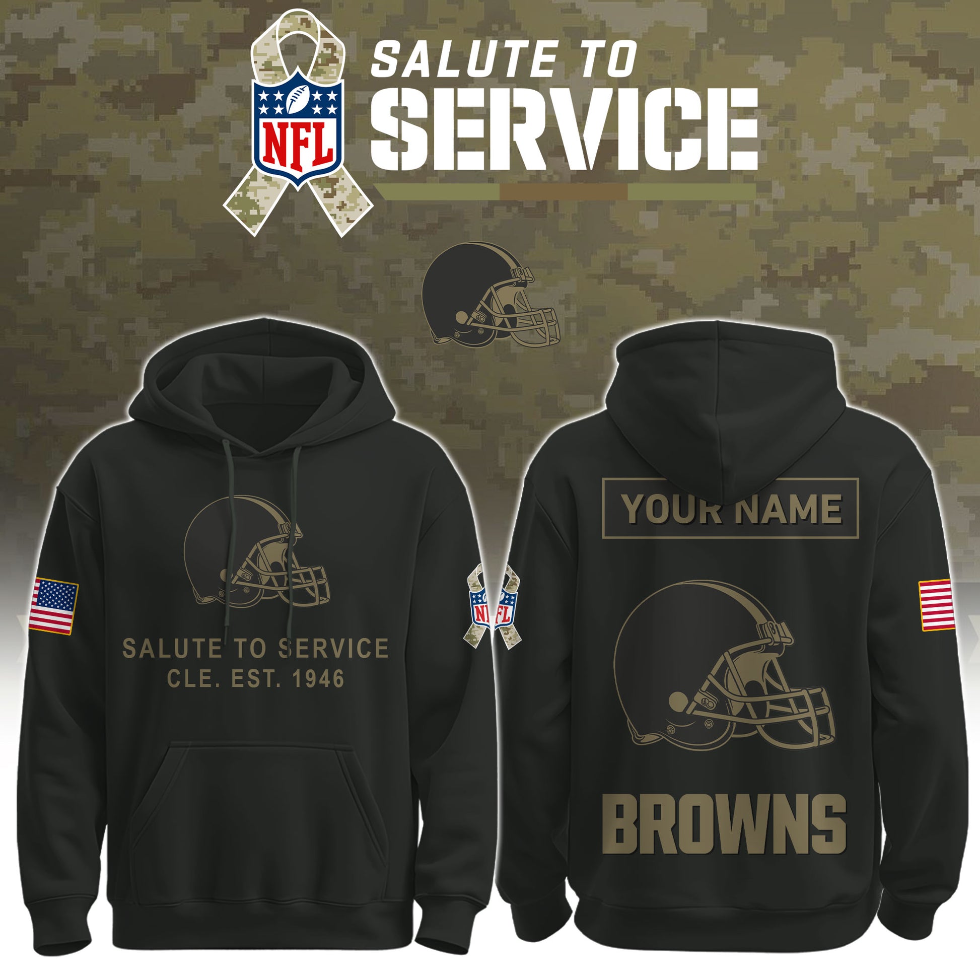 CLE-Veteran Limited Editions Hoodie Ver 2