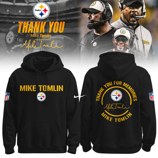 Pittsburgh Steelers Coach “Mike Tomlin” Appreciation Hoodie