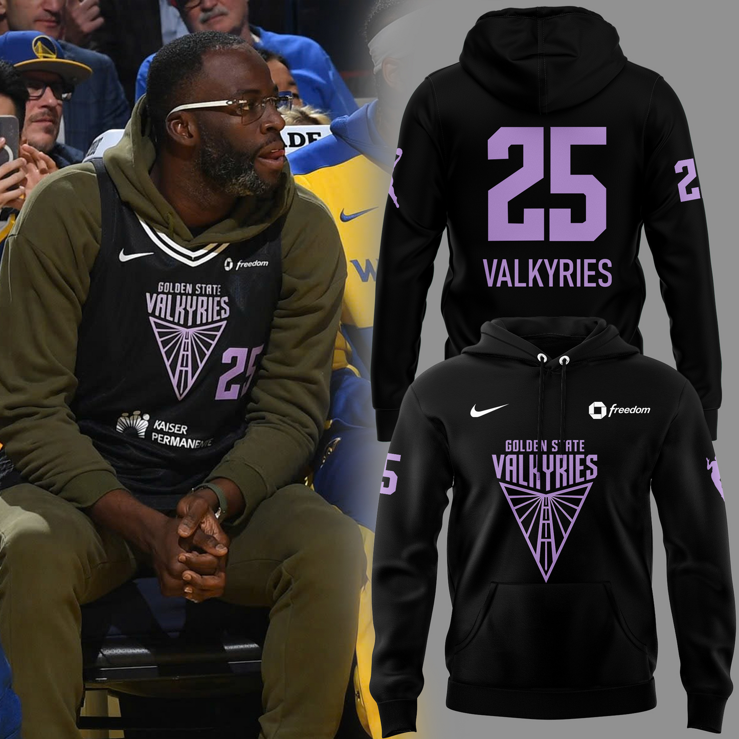 Golden State Valkyries Limited Edition 2025 Hoodie