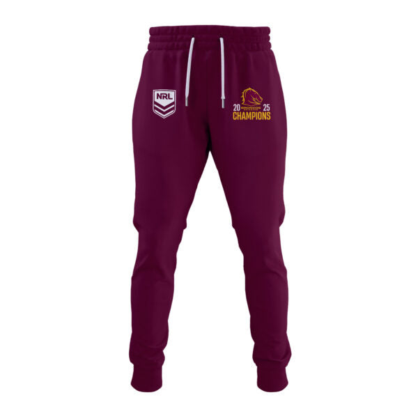 B.Broncos NRL Finals 2025 Champions Combo Hoodie