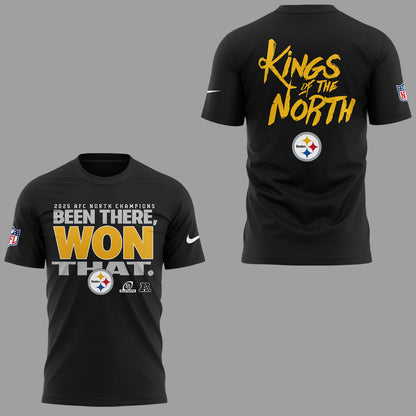 Limited Edition 2025 AFC North Champions T-Shirt - Black