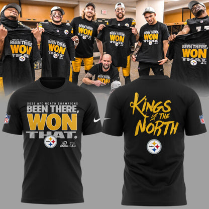 Limited Edition 2025 AFC North Champions T-Shirt - Black
