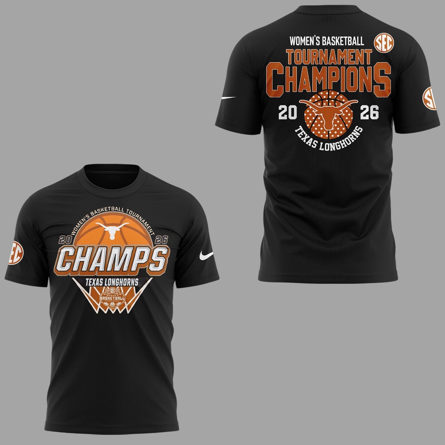 Limited Edition WBB SEC Tournament Champions Shirt