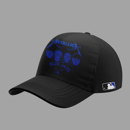Limited Edition Blue Jays Baseball Metallica Night Black Jersey-KC04182503