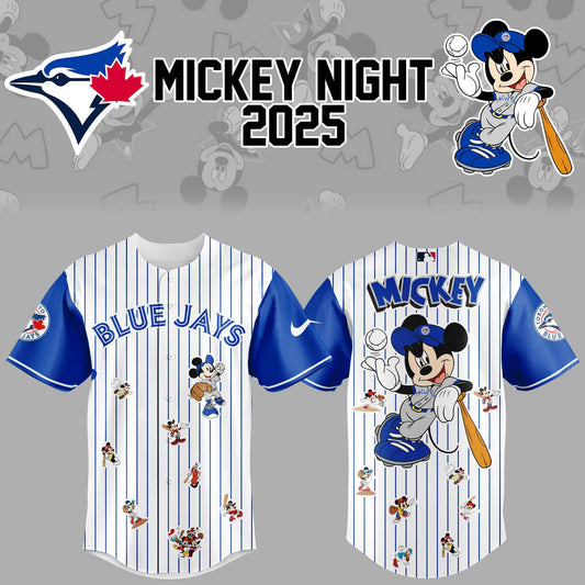 Limited Edition Blue Jays Baseball MM Night Jersey-KC04292519
