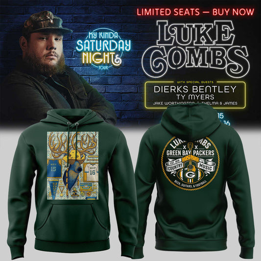 LC “My Kinda Saturday Nights Tour” at Lambeau Field Stadium Hoodie