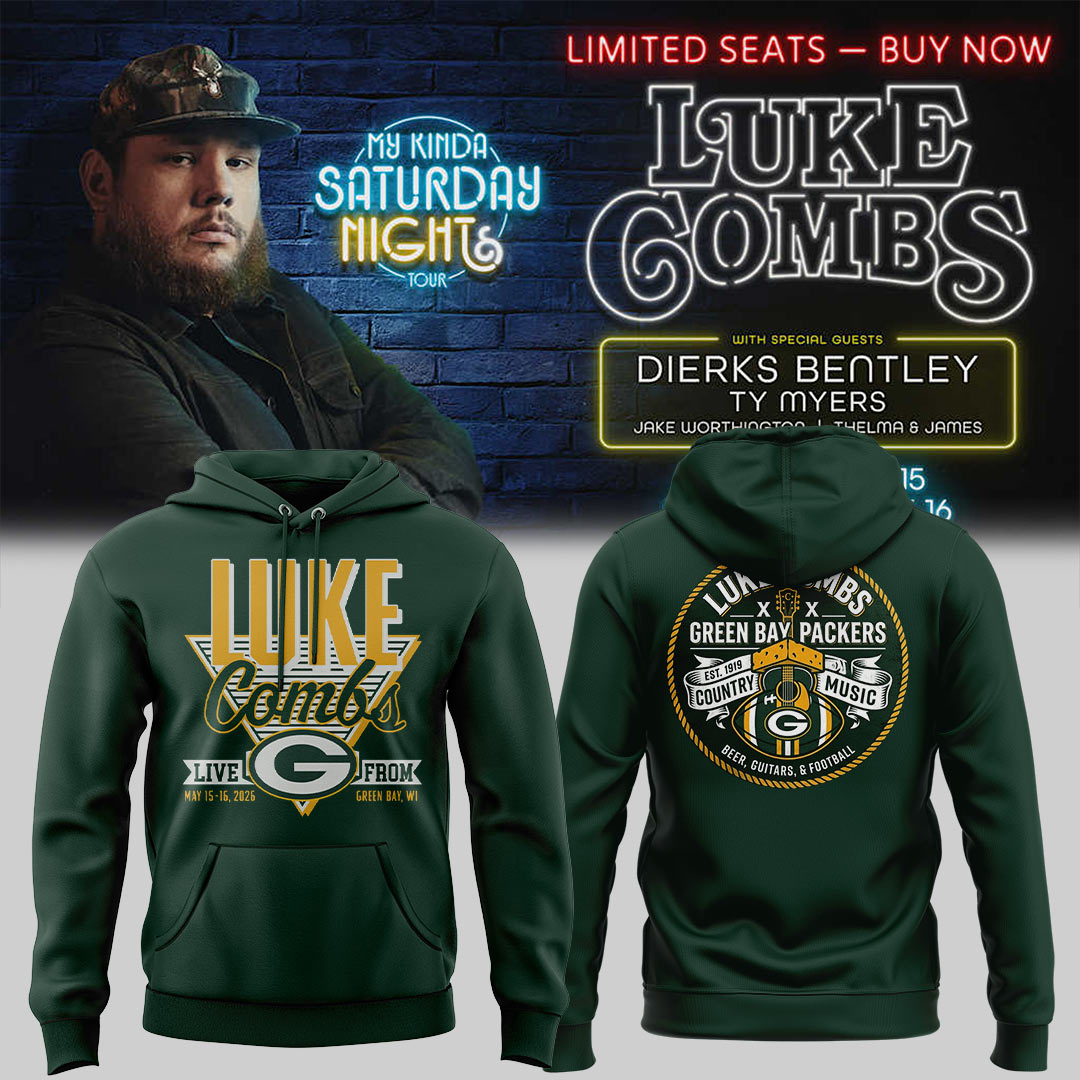LC “My Kinda Saturday Nights Tour” at Lambeau Field Stadium Hoodie