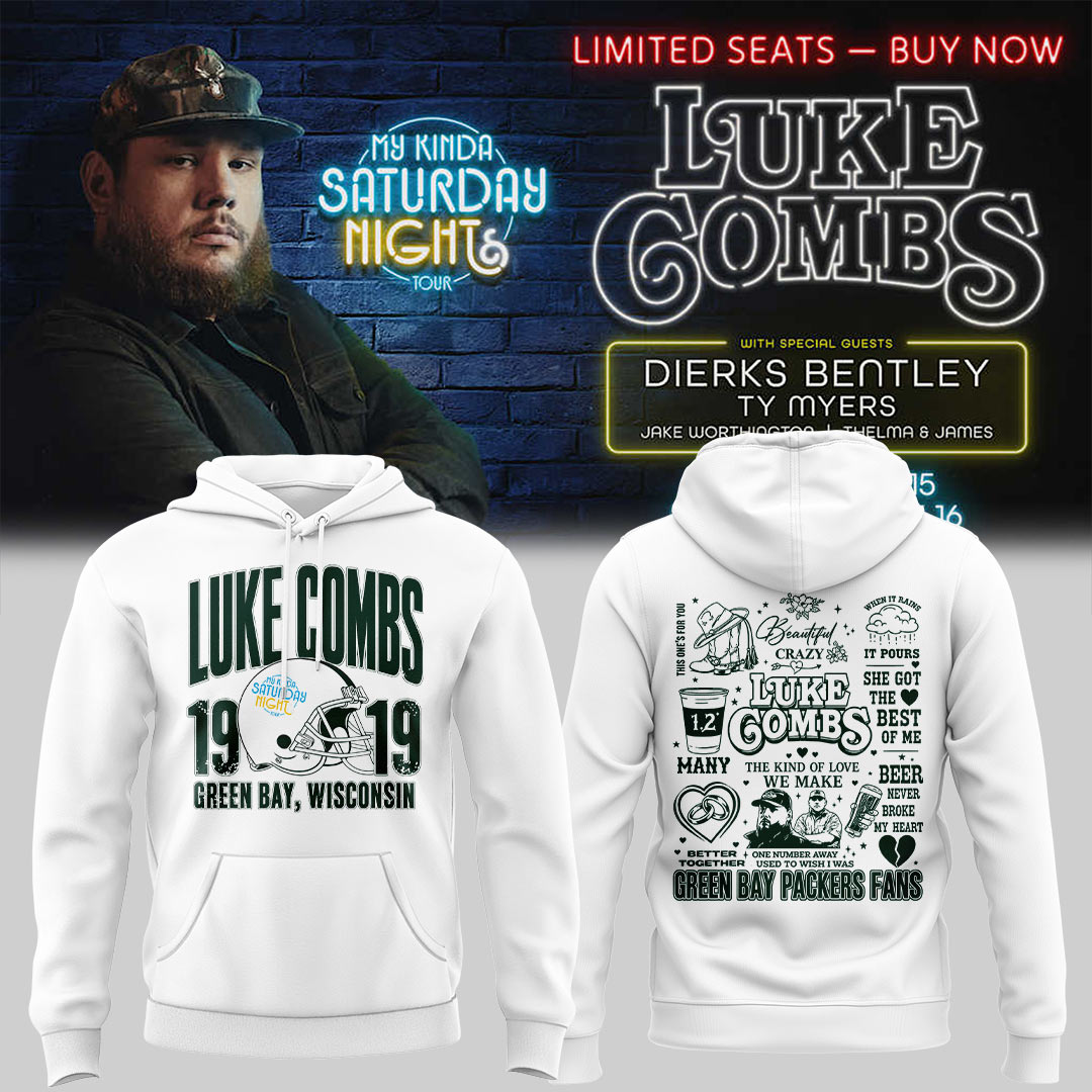 LC “My Kinda Saturday Nights Tour” at Lambeau Field Stadium Hoodie
