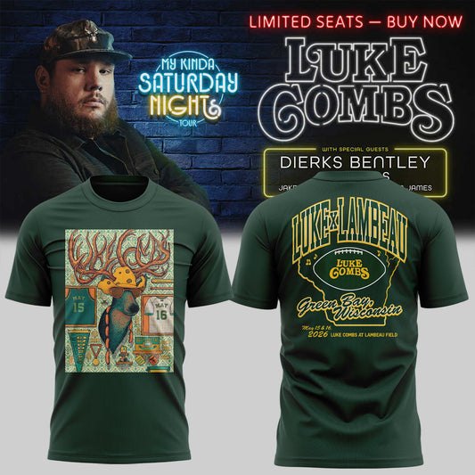 LC “My Kinda Saturday Nights Tour” at Lambeau Field Stadium Shirt