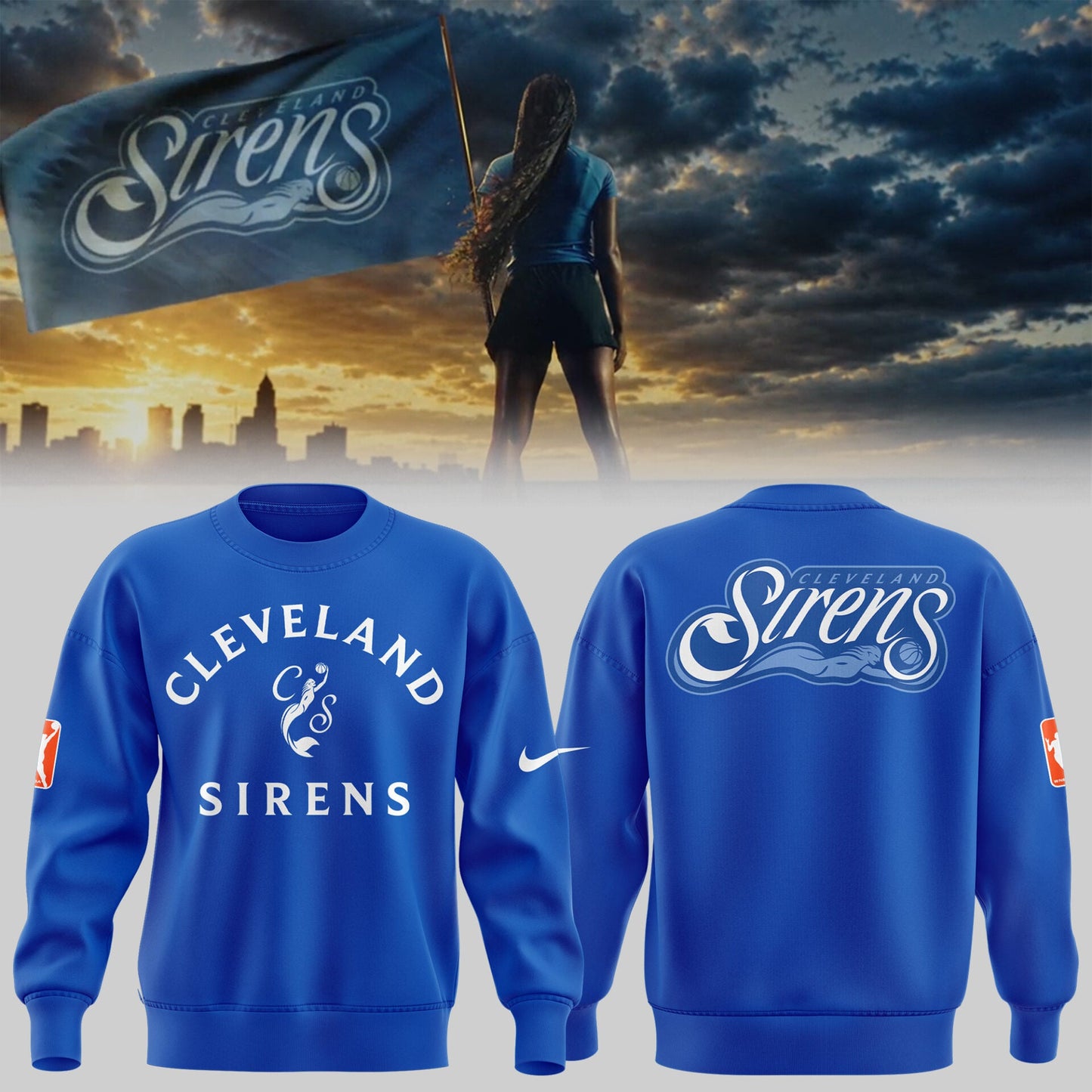 Limited Edition Cleveland Sirens Sweatshirt
