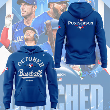 Limited Edition Blue Jays 2025 Postseason Locker Room Hoodie