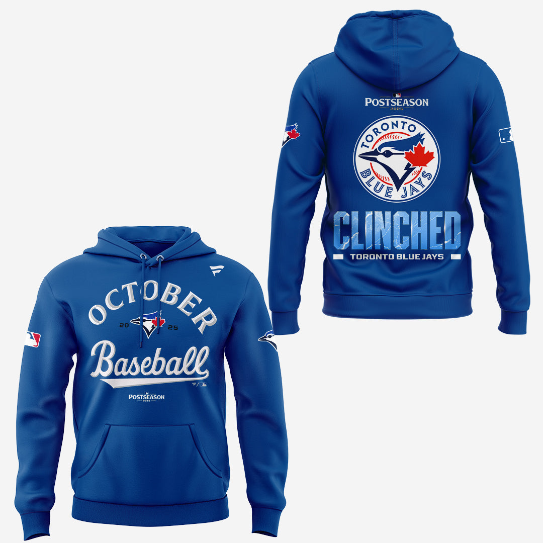 Limited Edition Blue Jays 2025 Postseason Locker Room Hoodie v2