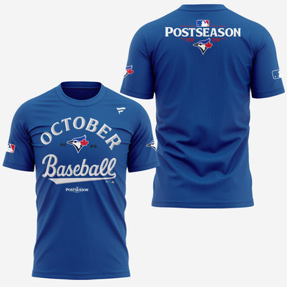 Limited Edition Blue Jays 2025 Postseason Locker Room TShirt