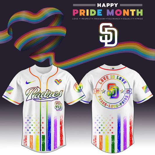 San Diego Padres Pride Month Editions Limited 2025 Shirt