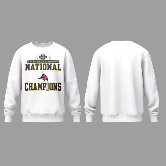 Limited Edition Falcon Football 2025 NCAA Division III National Champions Sweatshirt-LL0105261004