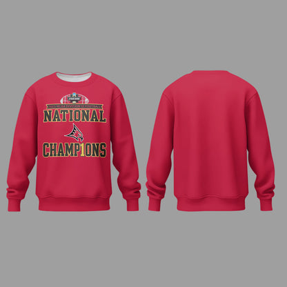 Limited Edition Falcon Football 2025 NCAA Division III National Champions Sweatshirt-LL0105261007