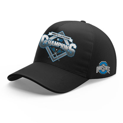 Ohio State Men's Lacrosse Big10 Champions TShirt -LL210425001