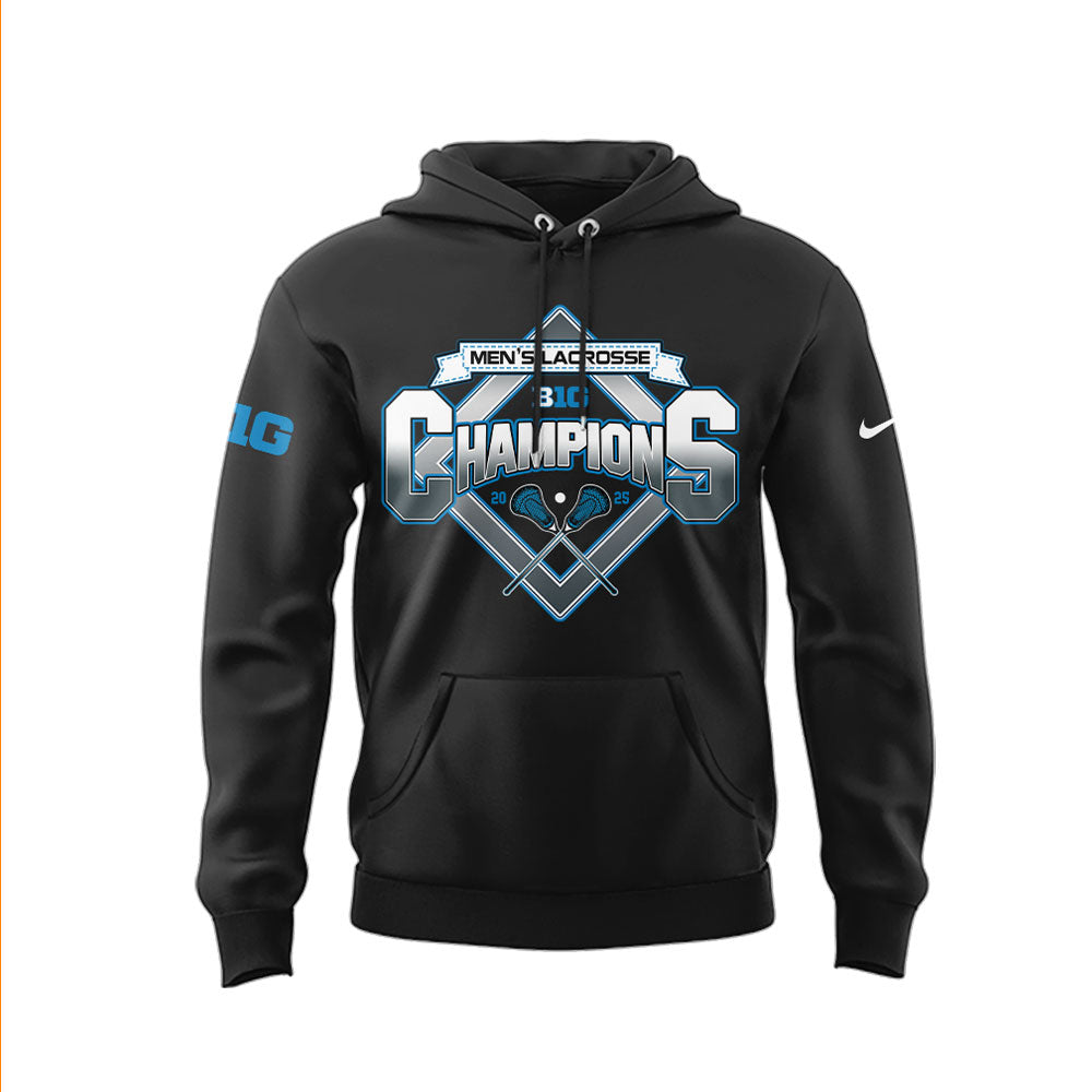 Ohio State Men's Lacrosse Big10 Champions Hoodie-LL210425002