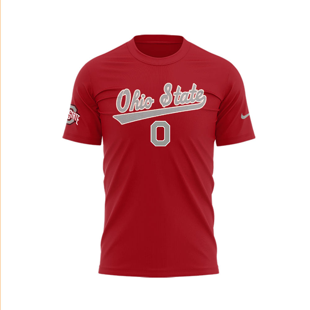 Ohio State Baseball x Firefighter Appreciation Night TShirt -LL250317014