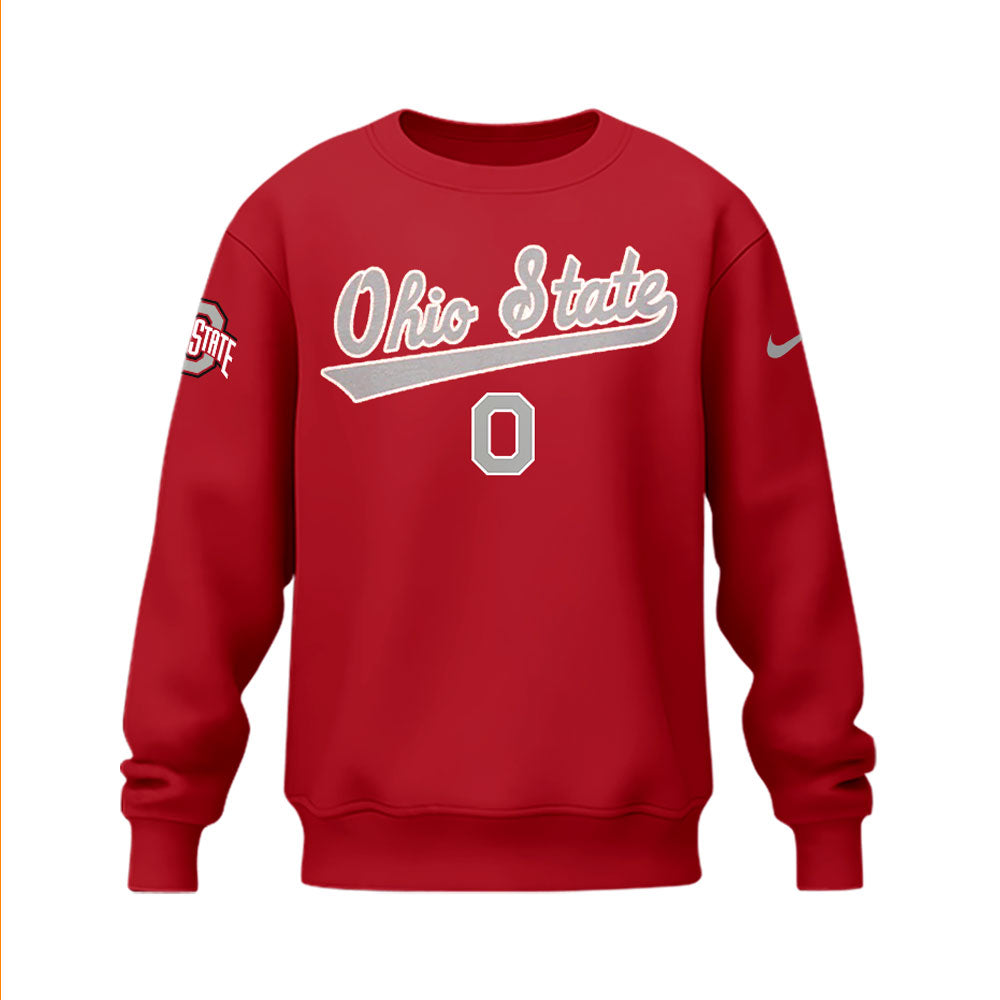 Ohio State Baseball x Firefighter Appreciation Night Sweatshirt-LL250320013