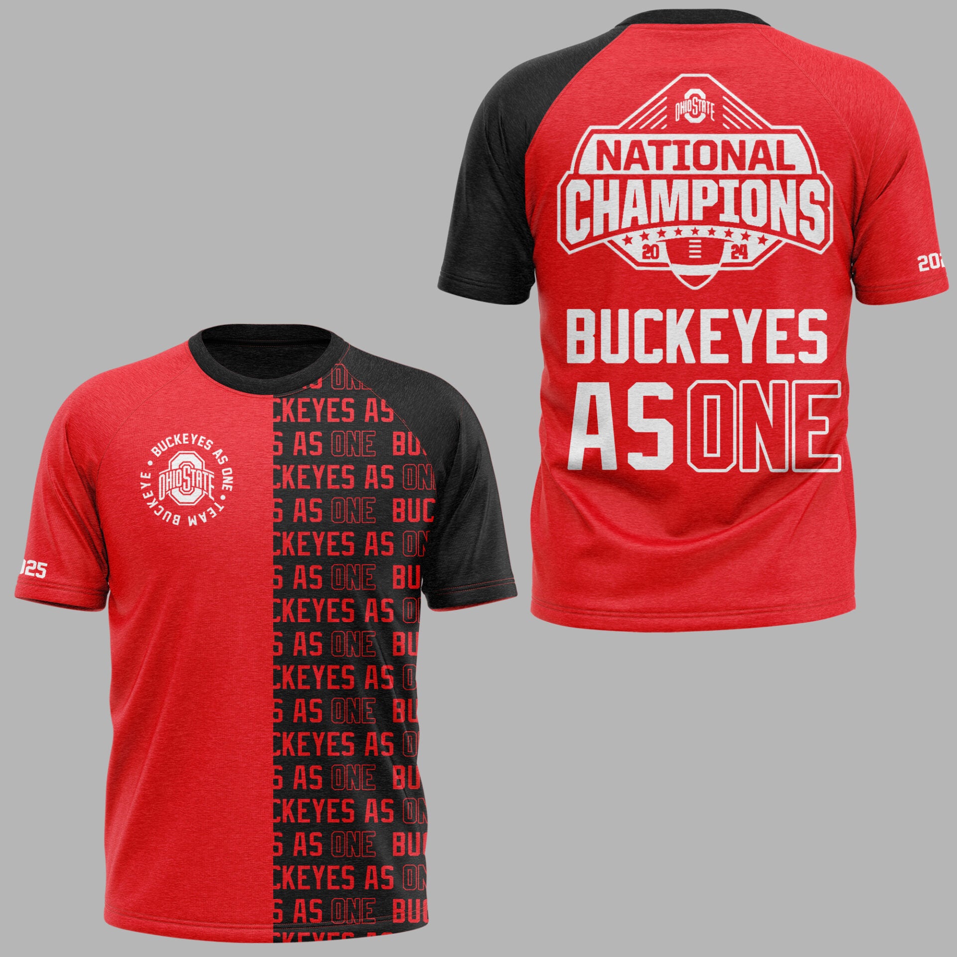 Limited Edition Ohio Buckeyes As One TShirt -LL250806002