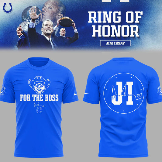 Limited Edition Indianapolis Colts "Honoring the memory of Jim Irsay" Shirt-LL25090710021