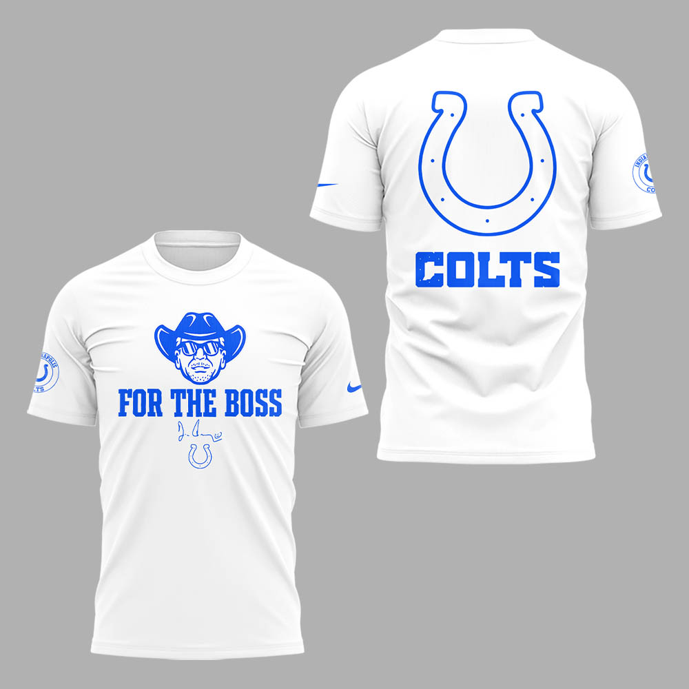 Limited Edition Indianapolis Colts "Honoring the memory of Jim Irsay" Shirt-LL25090710025