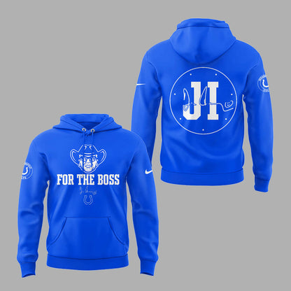 Limited Edition Indianapolis Colts "Honoring the memory of Jim Irsay" Hoodie-LL25090710030
