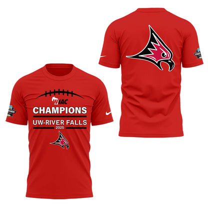 Limited Edition UWRFFalcons Champions Tshirt-LL260106001