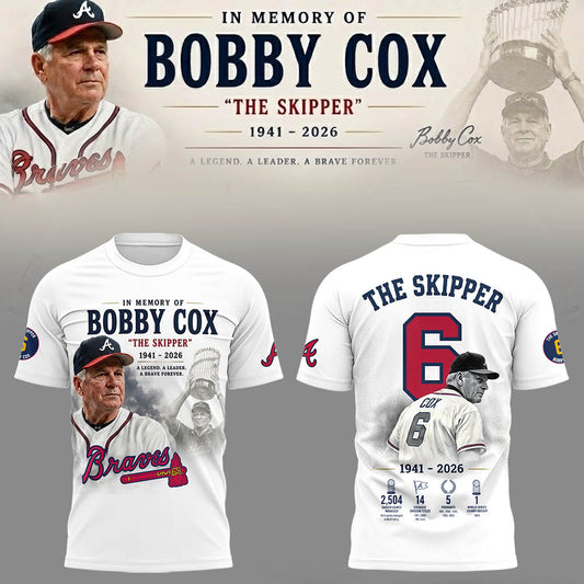 Remembering Bobby Cox – The Legendary Manager”⚾🪓 Shirt