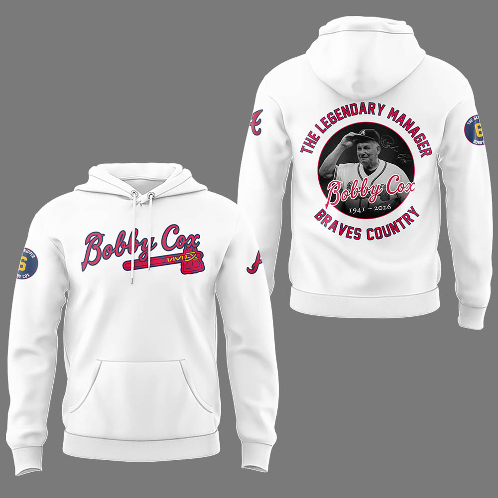 Remembering Bobby Cox – The Legendary Manager”⚾🪓 Hoodie