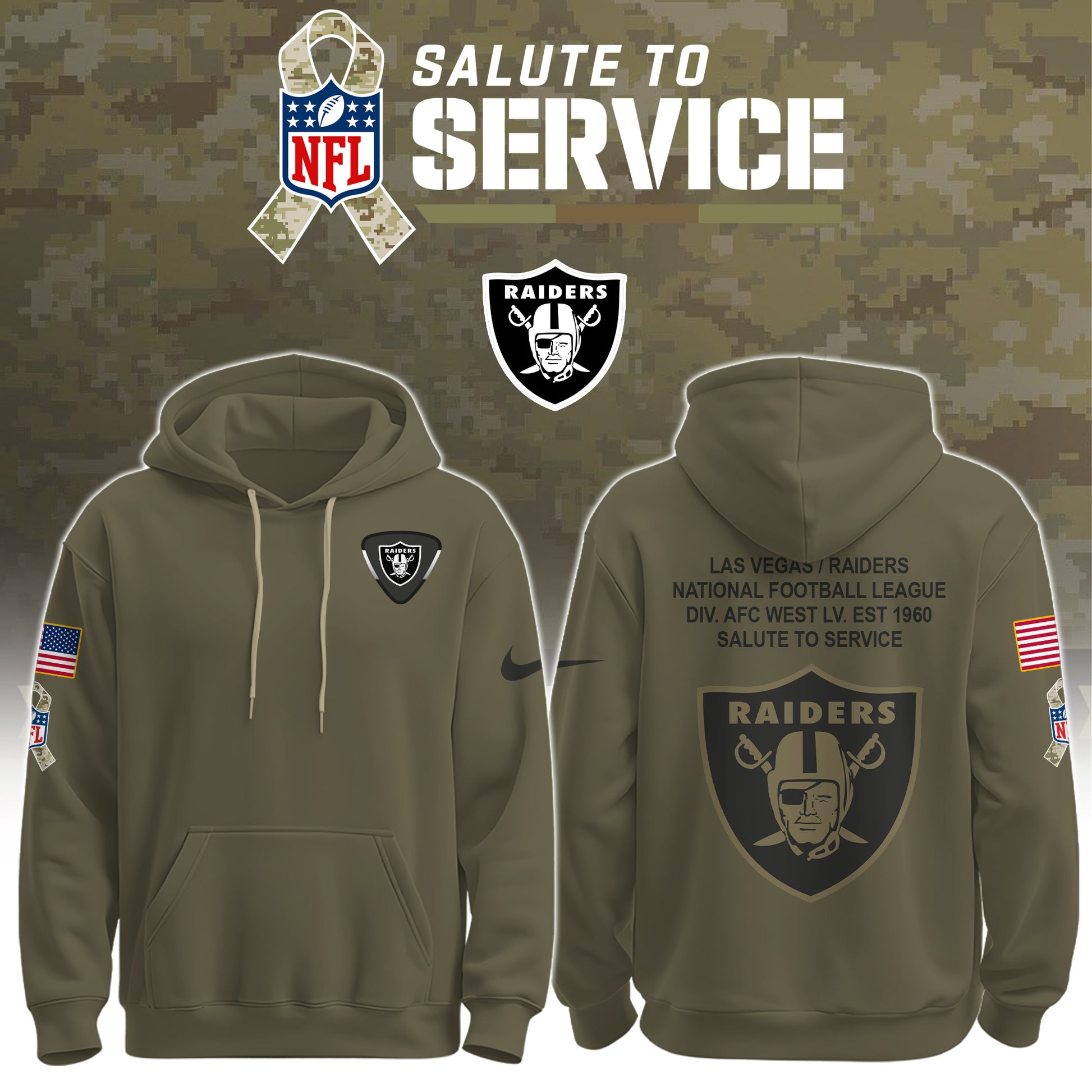 LV-Veteran Limited Editions Hoodie