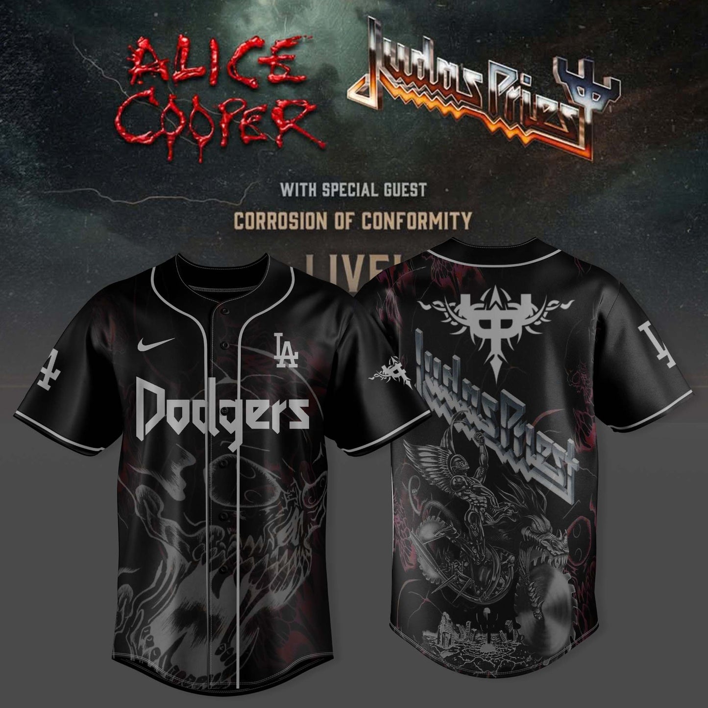 _      Los Angeles Dodgers x Alice Cooper &amp; Judas Priest-North American Co-Headlining Tour 2025