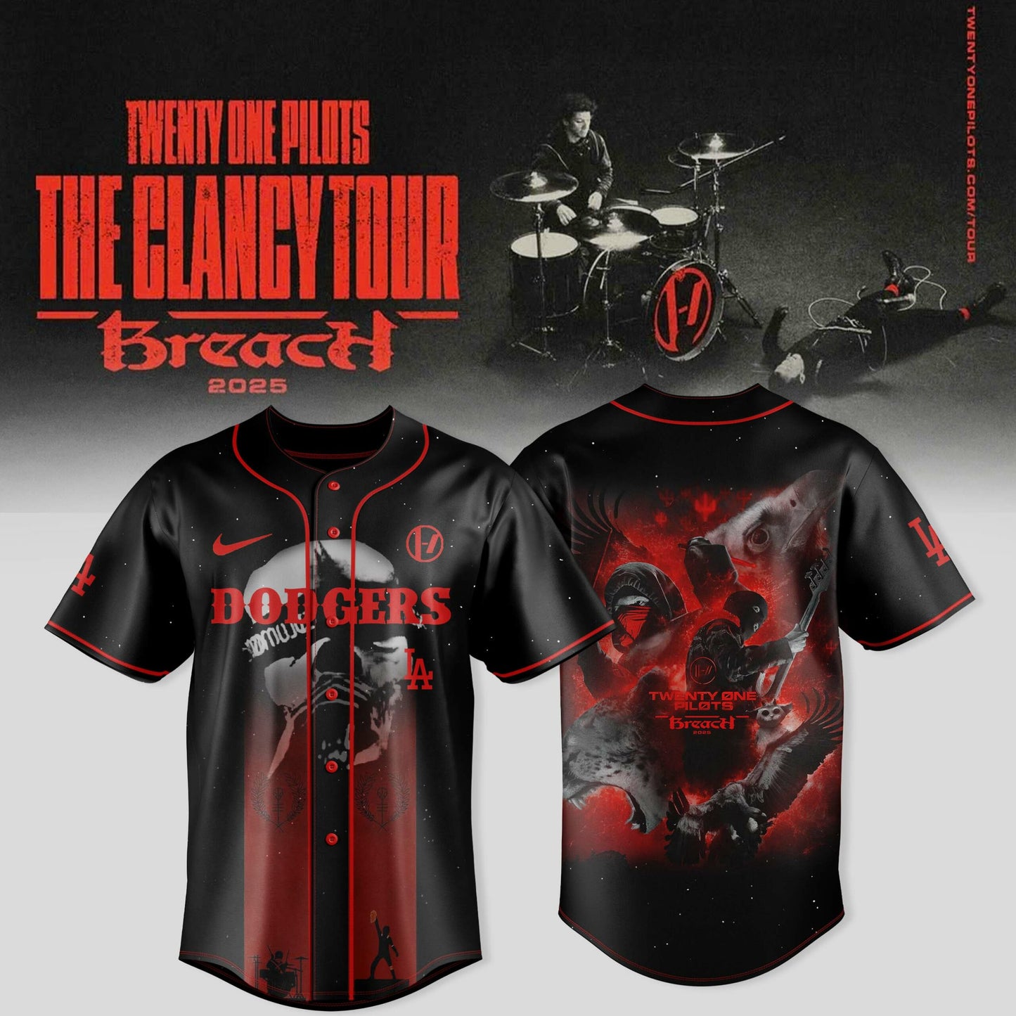 _                    Los Angeles Dodgers x Twenty One Pilots – The Clancy Tour: Breach 2025