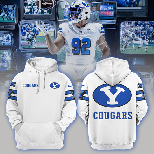 BYU Football White 1996 Throwback Limited Hoodie-MPU07032401