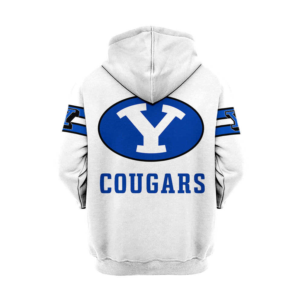 BYU Football White 1996 Throwback Limited Hoodie-MPU07032403
