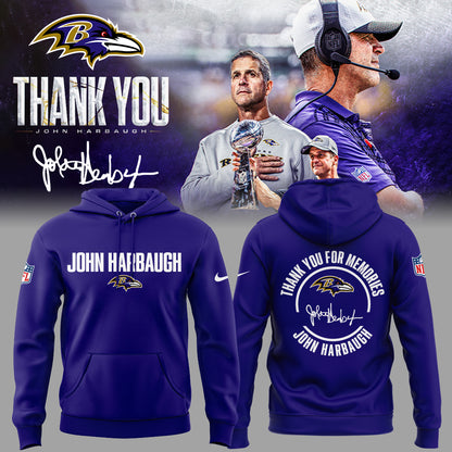 Limited Edition "Thank you Coach Harbaugh" Hoodie-ND01072608