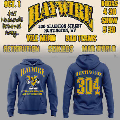 Limited Edition Haywire WV Night Tour Hoodie