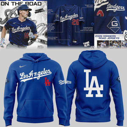 Limited Edition Dodgers blue threads Hoodie