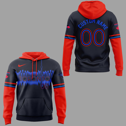 Limited Edition Blue Jays City Connect Custom Hoodie-ND04042501