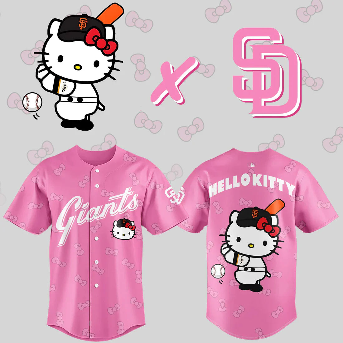 New Hello Kitty Night x Giant 2025 Jersey