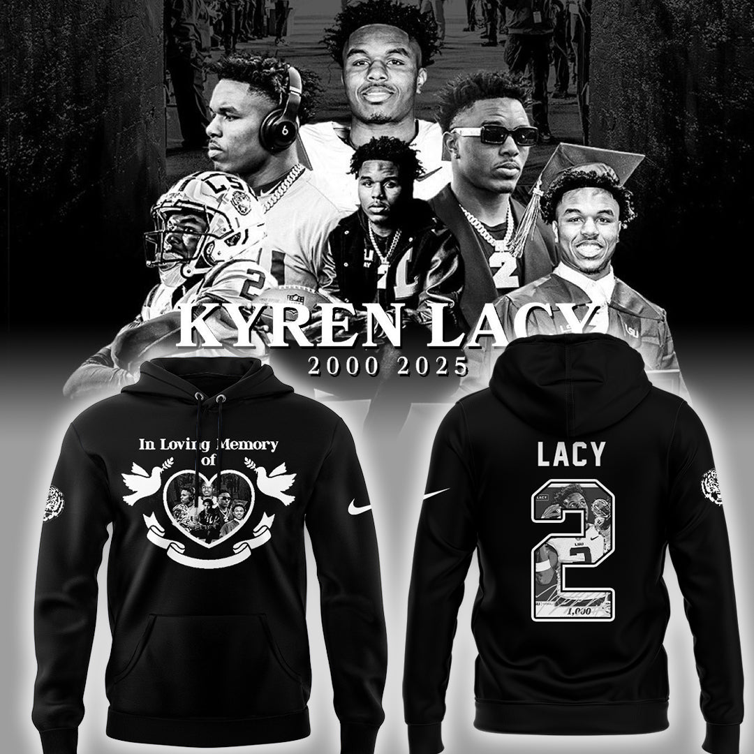 Tigers Football Limited RIP Lacy Black Hoodie-ND04142514