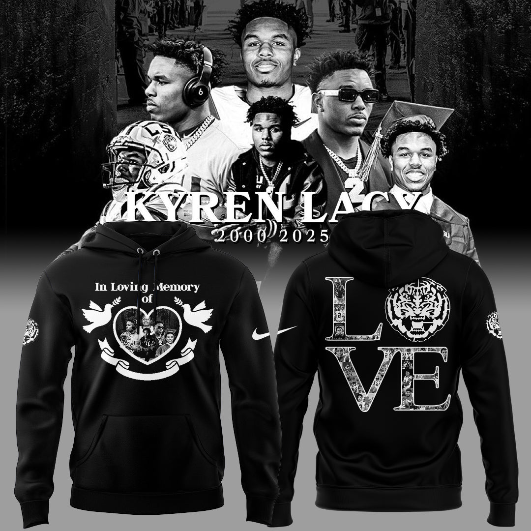 Tigers Football Limited RIP Lacy Black Hoodie-ND04142515