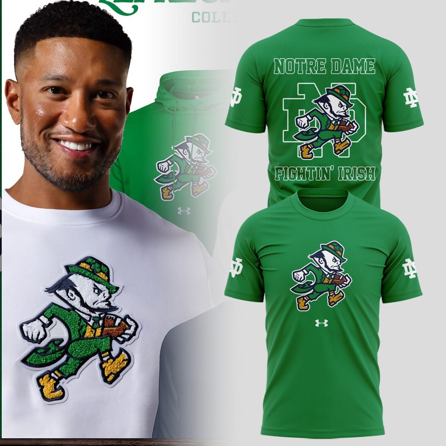 Limited Edition Irish Football Leprechaun Collection 2025 TShirt
